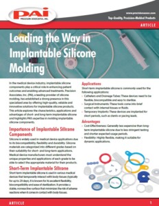 PAI Implantable Silicone